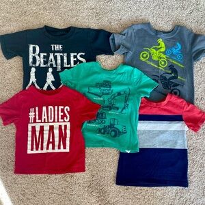 5/$20 Mix Graphic Toddler T-Shirts